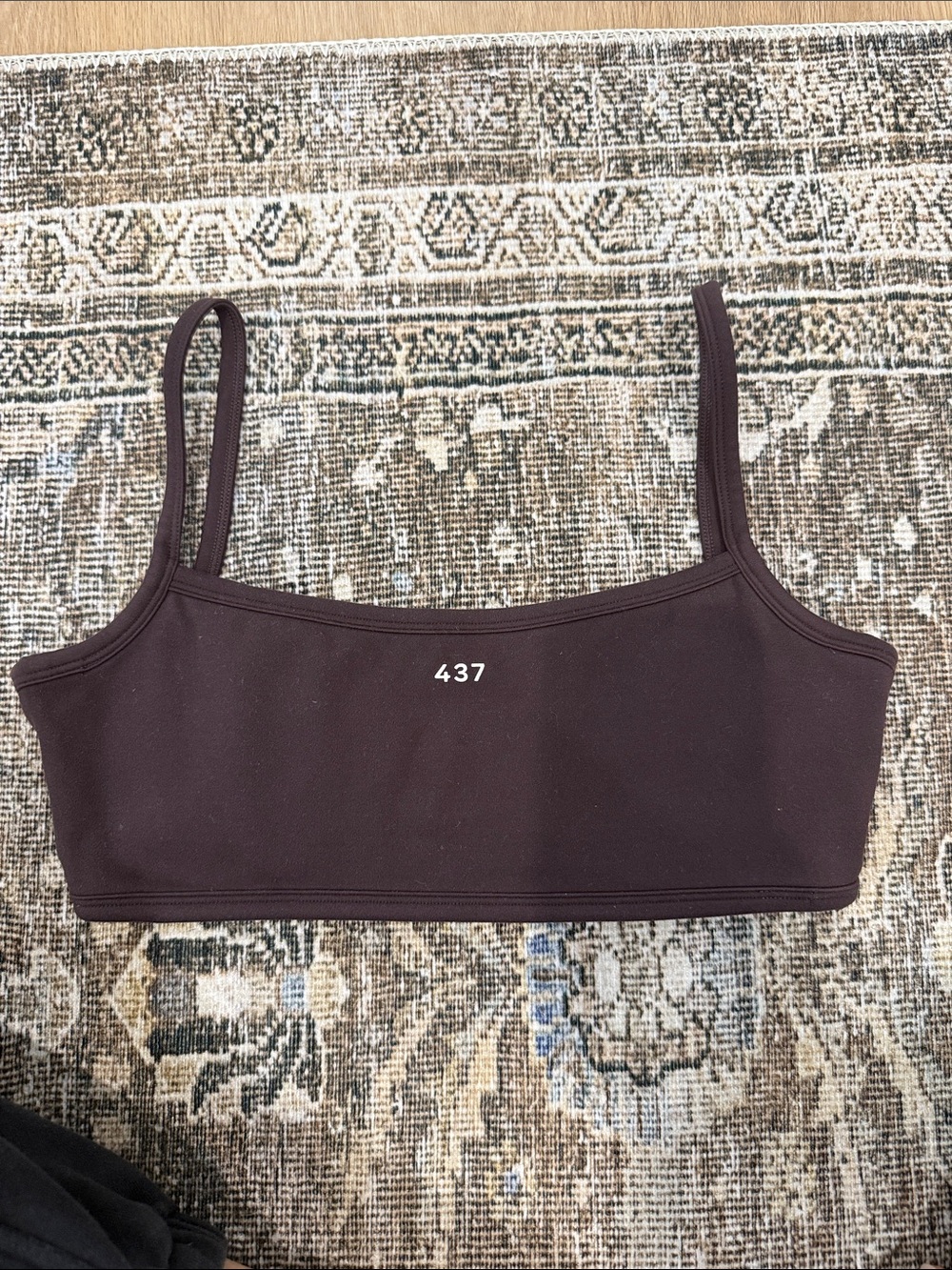 437 micro bra espresso - Women's brown sports bra - Picture 4 of 7
